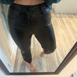 Abercrombie & Fitch Black High Rise Pants 26 x short